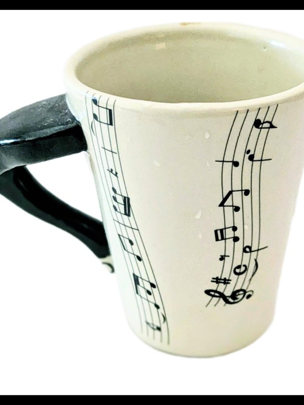 Keyboard Handle Musical Notes coffee Mug: Rock and Roll Coffee mug